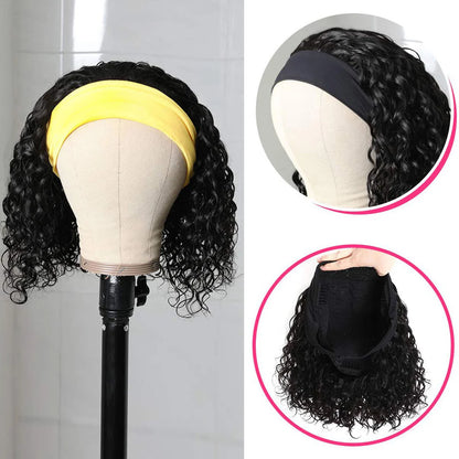 Deep Wave Headband Wig