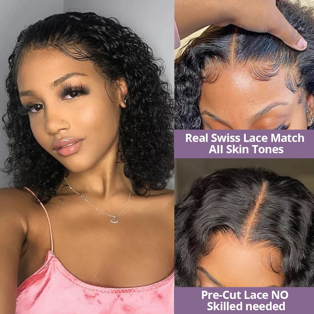 Water Wave Bob Wigs