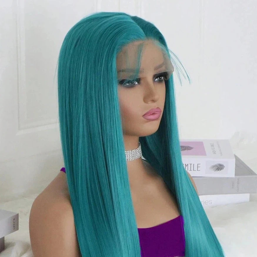 Smooth Straight Lace Front Wigs