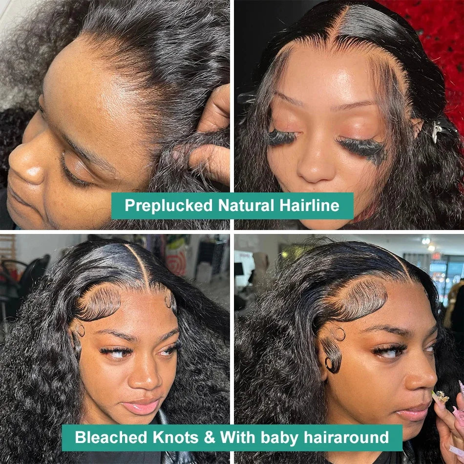 Deep Wave Hd Lace Frontal Wigs