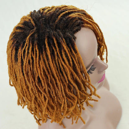 Short Box Braided Bob Wig