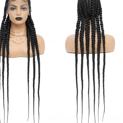 Synthetic Full Lace Braided Wigs