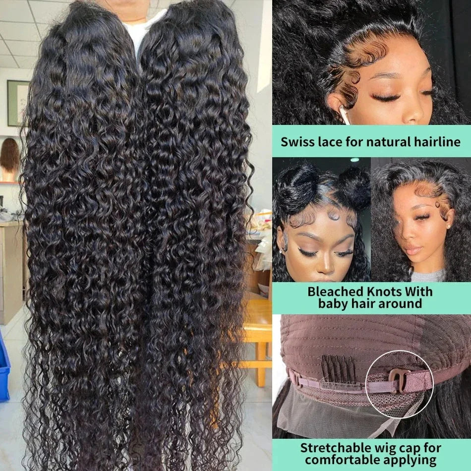 Deep Wave Hd Lace Frontal Wigs