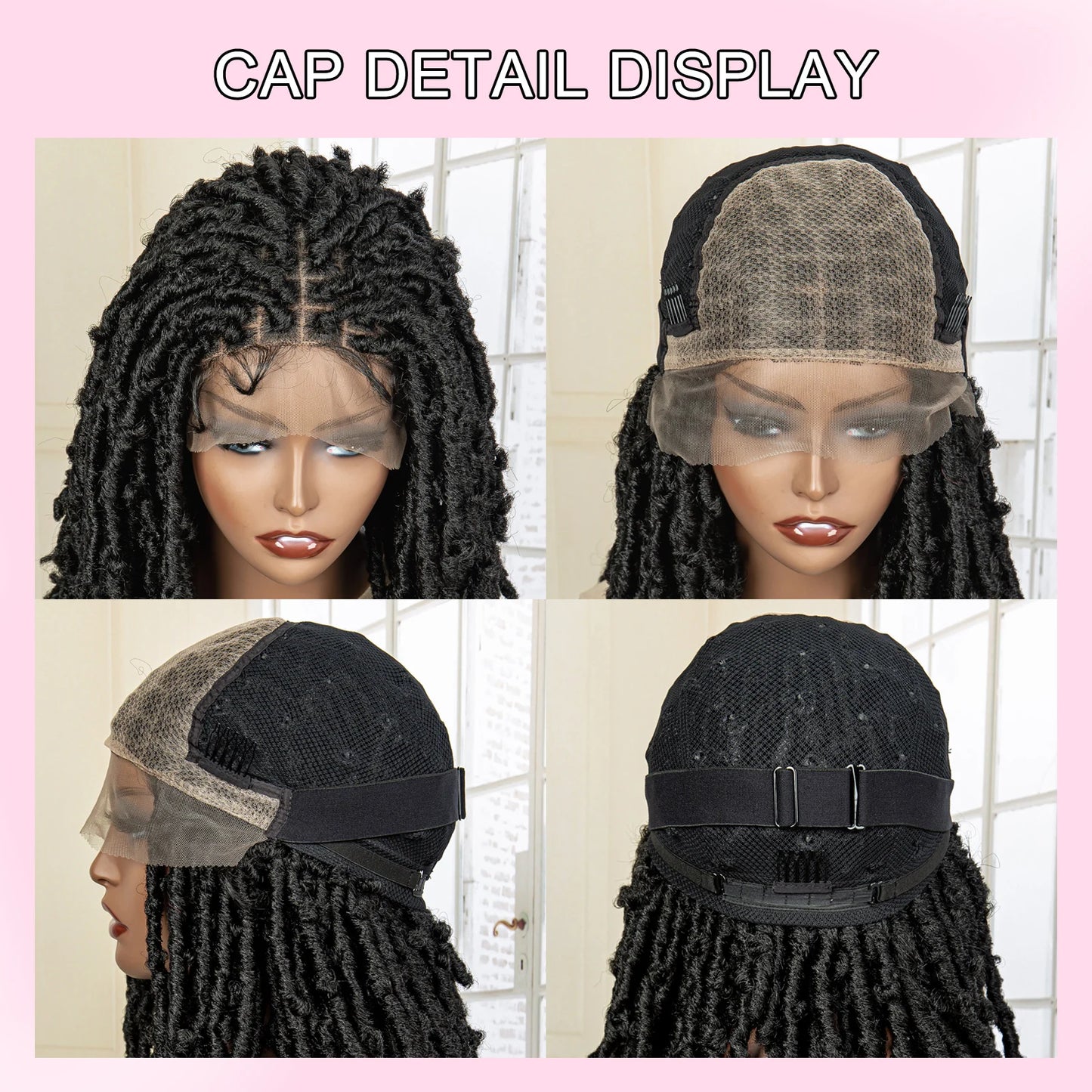 Synthetic Dreadlocks Knotless Braided Wigs