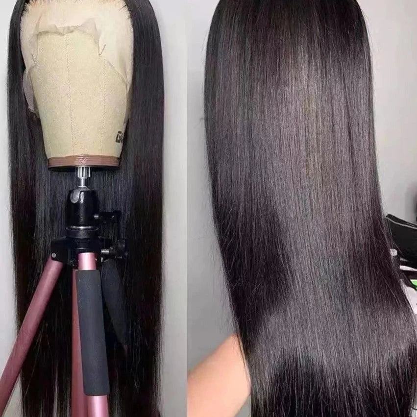 Natural Long straight hair wig