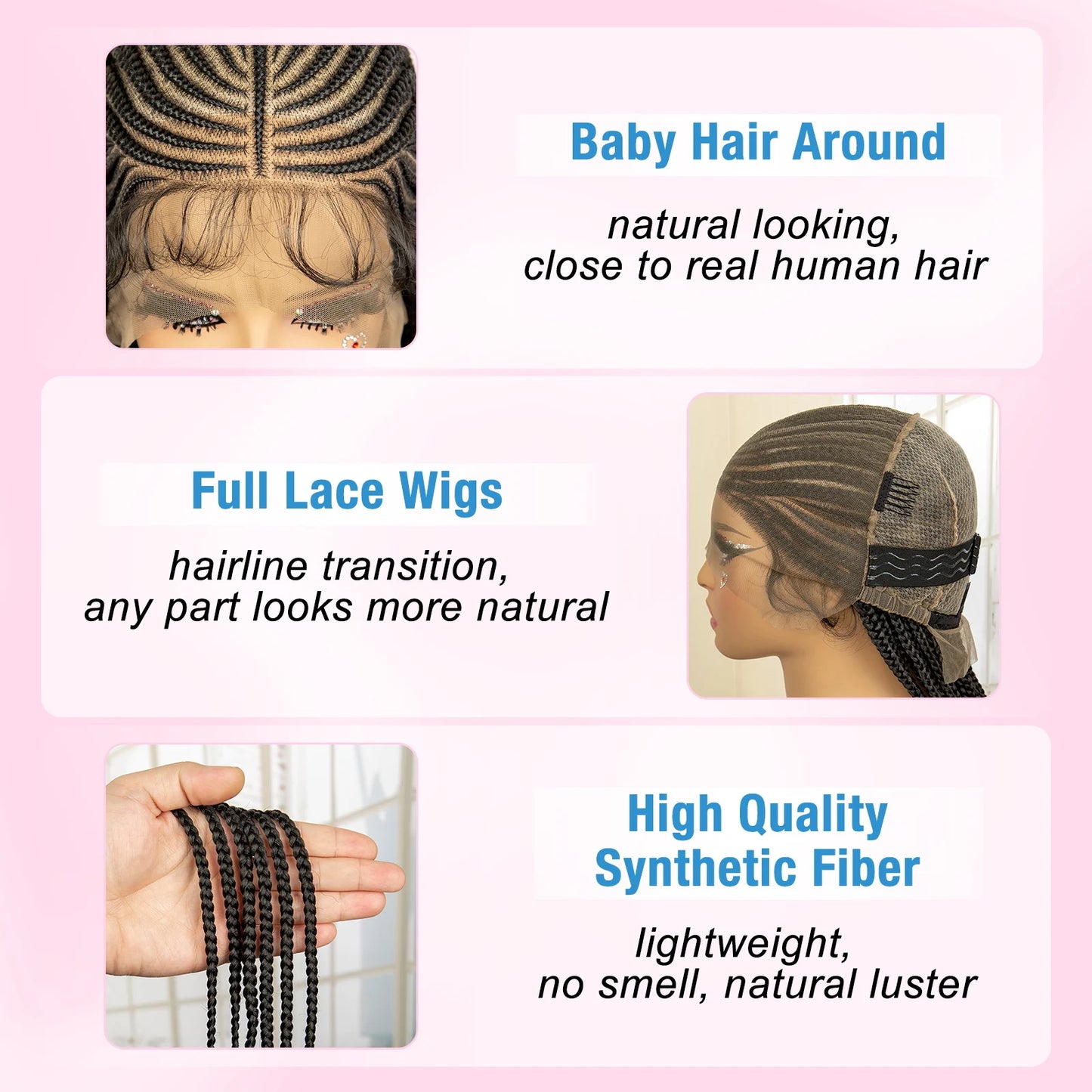 Synthetic Braid Wigs