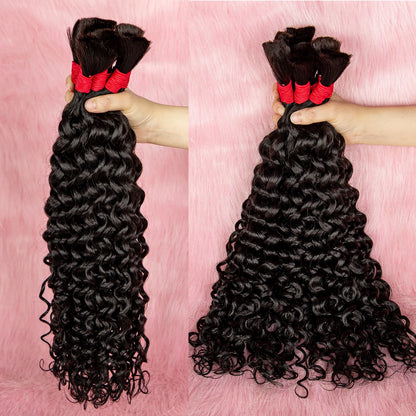 Natural Water Wave Remy Hair Extensions